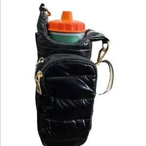 Puffer water bottle bag